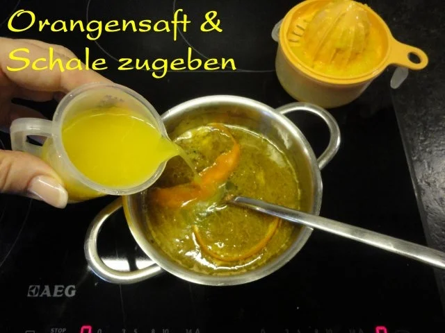 Rezept: Schweine Filet in Orangen Sauce Bild Nr. 3 Schweine Filet in Orangen Sauce - Rezept - Bild Nr. 3