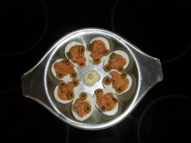 Gefüllte Eier - Rezept - Bild Nr. 2