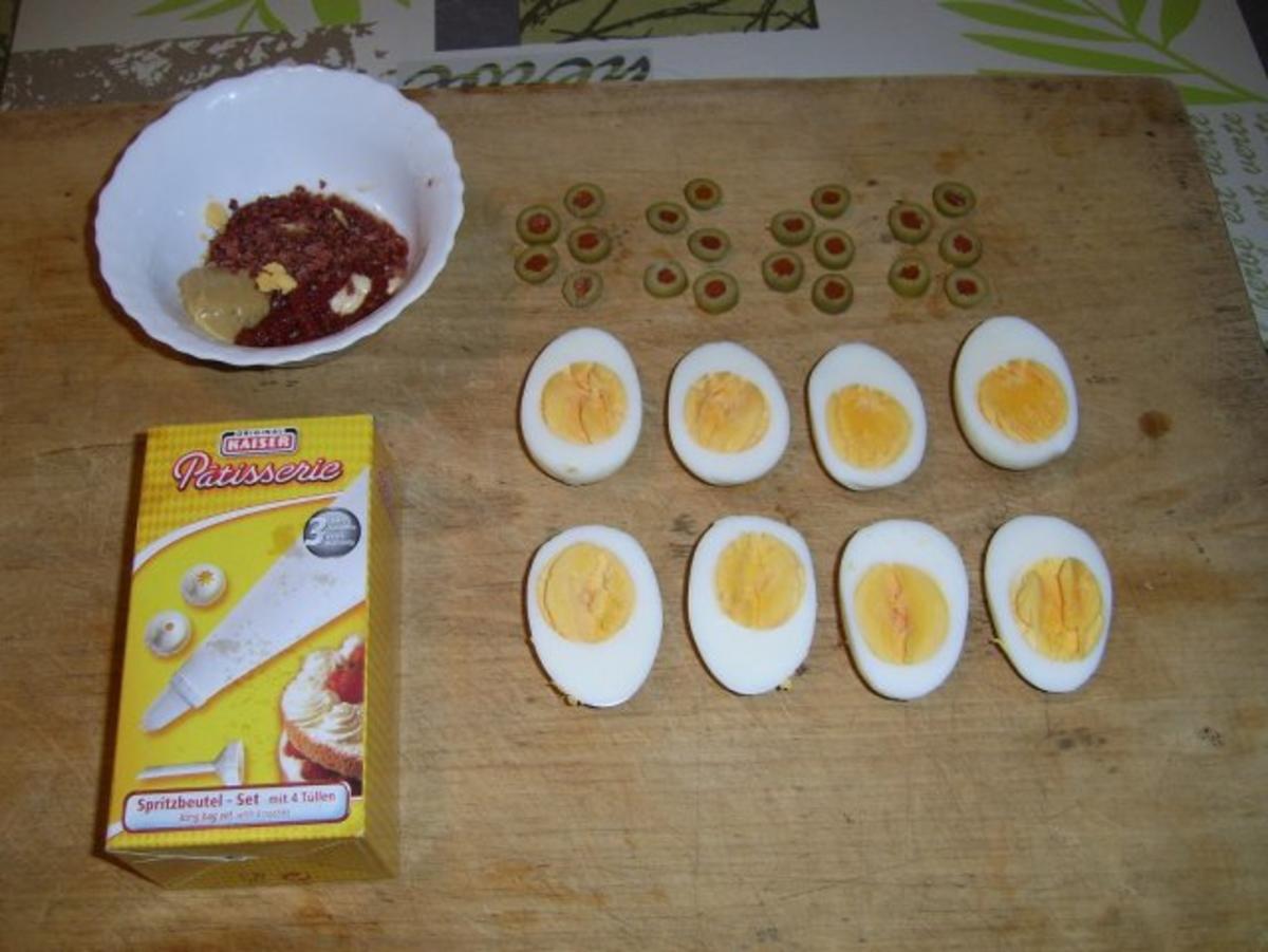 Gefüllte Eier - Rezept - Bild Nr. 6