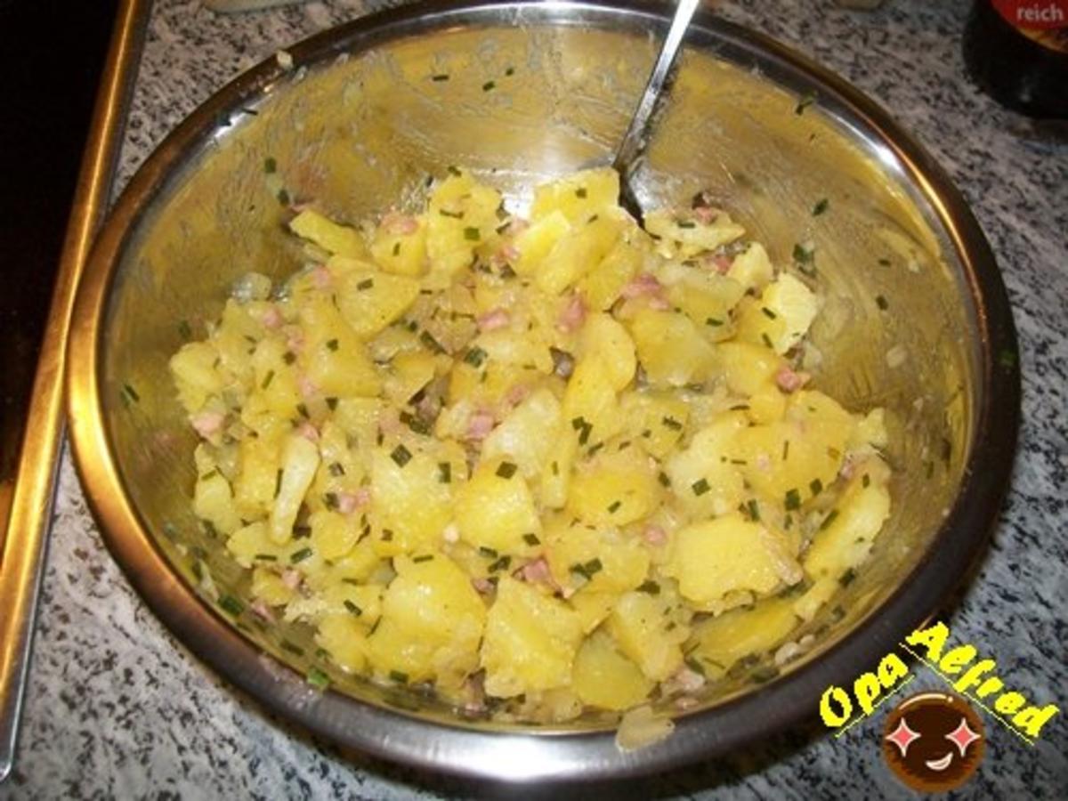 Salate: Lauwarmer Kartoffelsalat - Rezept