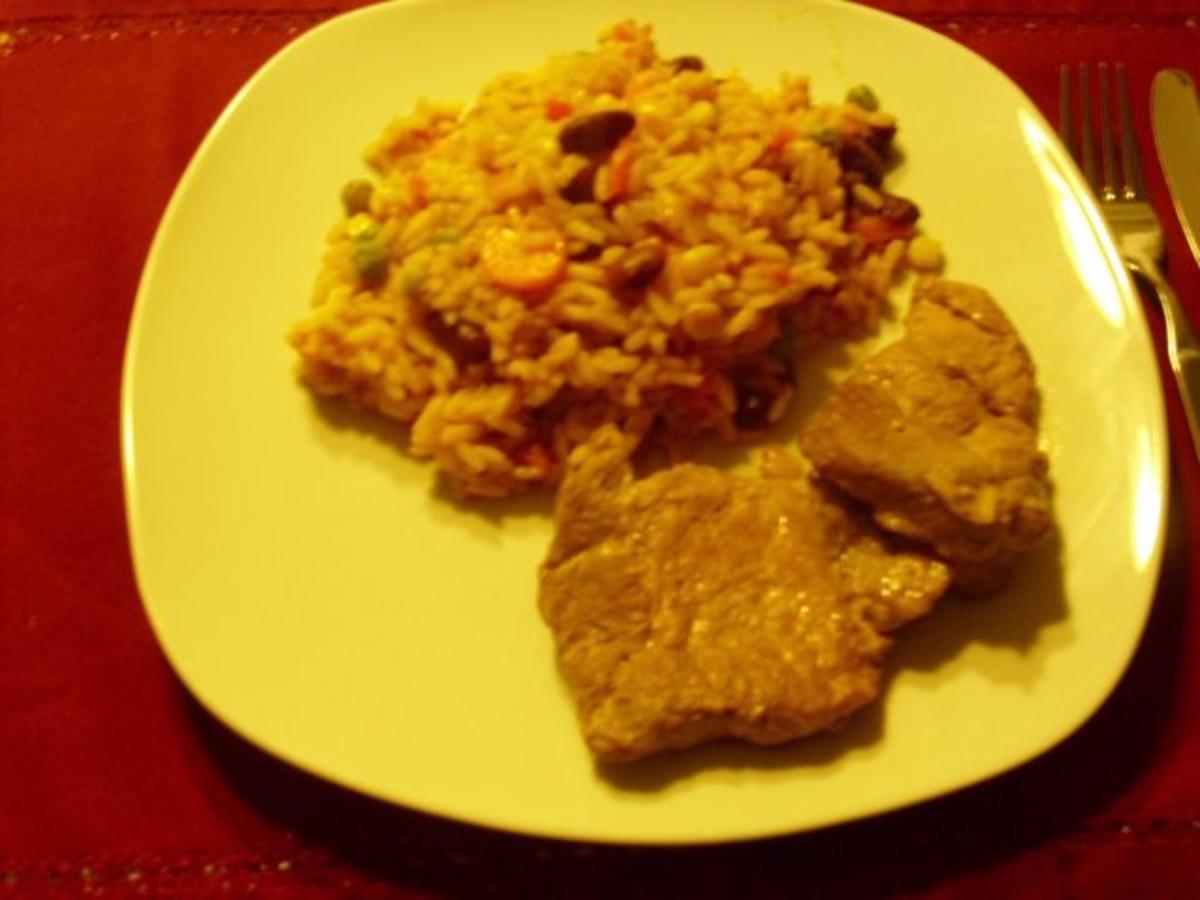 Reis- Gemüse Pfanne - Rezept