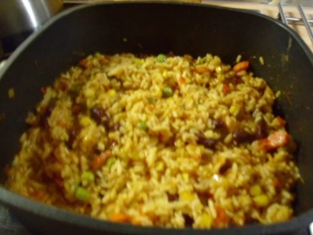 Rezept: Reis- Gemüse Pfanne Bild Nr. 6 Reis- Gemüse Pfanne - Rezept - Bild Nr. 6