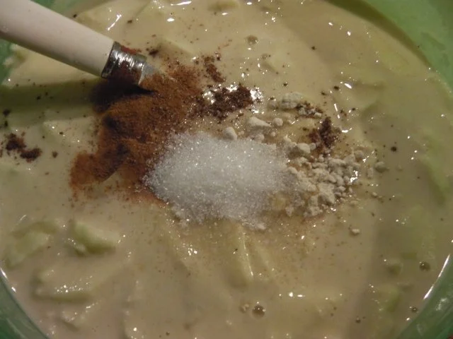 Rezept: Oma Marias Apfelnockerl mit Grundrezept für Palatschinken Bild Nr. 7 Oma Marias Apfelnockerl mit Grundrezept für Palatschinken - Rezept - Bild Nr. 7