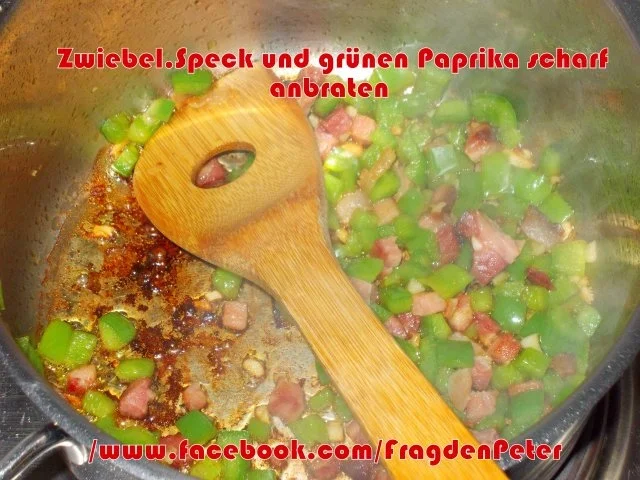 Feurige Bohnensuppe mit " Gefällt mir"  Käseeinlage - Rezept - Bild Nr. 4