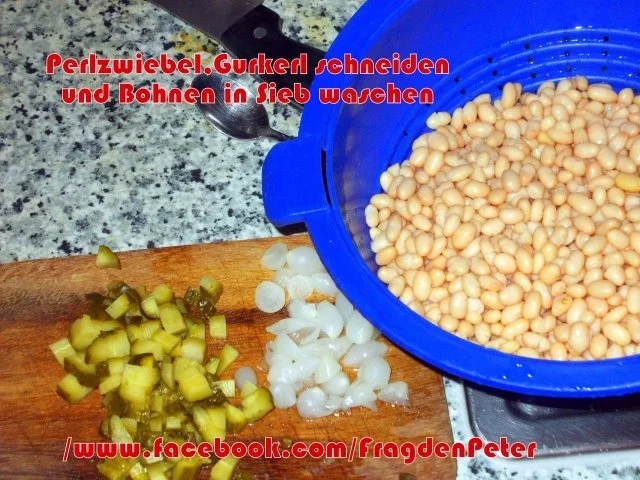 Feurige Bohnensuppe mit " Gefällt mir"  Käseeinlage - Rezept - Bild Nr. 5