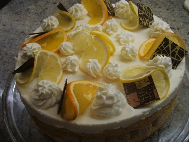 Rezept: Backen: Zitrusfrucht-Torte Backen: Zitrusfrucht-Torte - Rezept