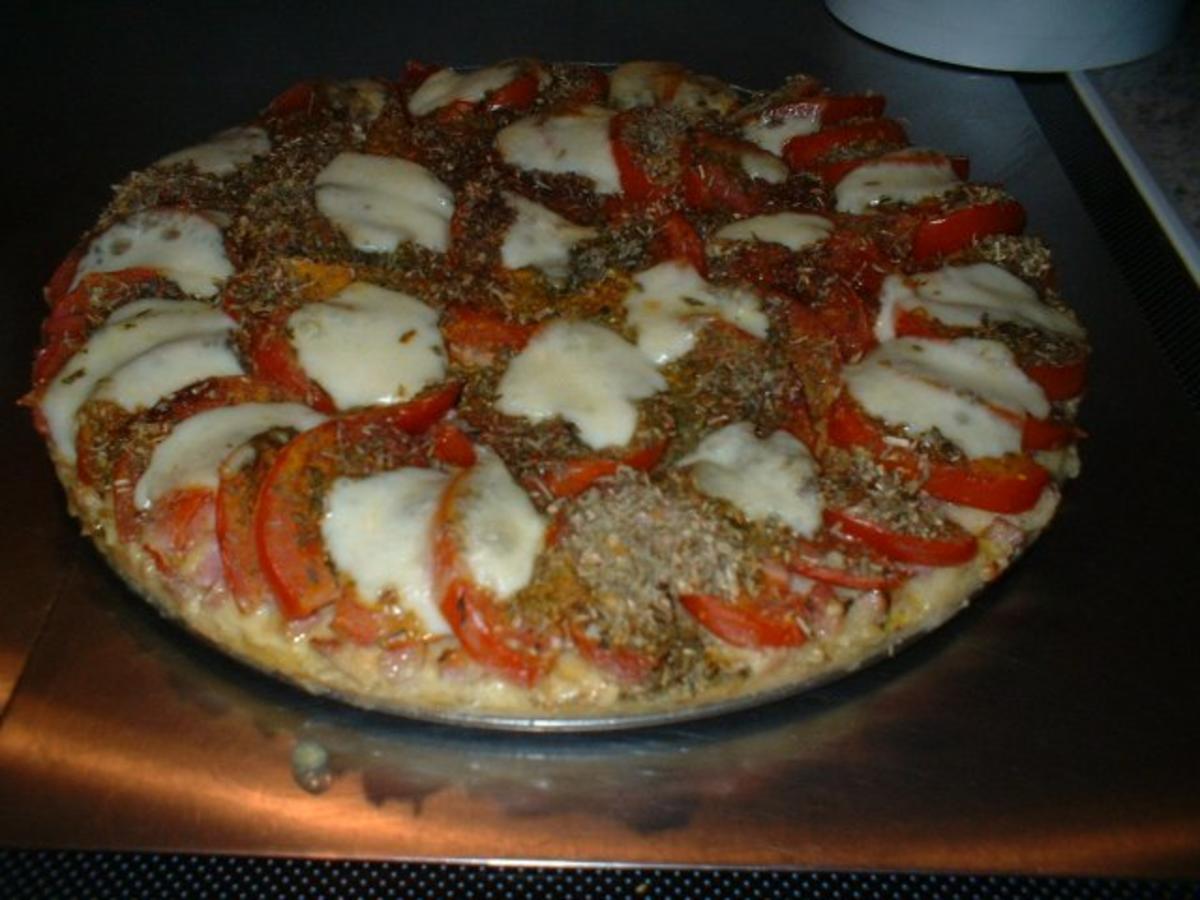 Kalorienarme Pizza ! - Rezept - Bild Nr. 9