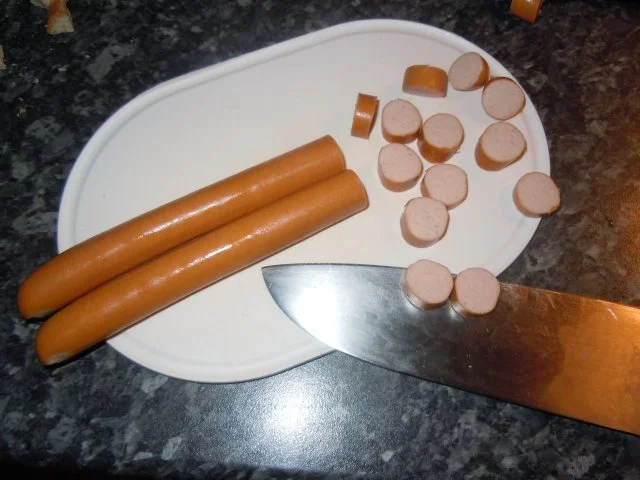 Rezept: Currywurst- Gulasch Bild Nr. 2 Currywurst- Gulasch - Rezept - Bild Nr. 2