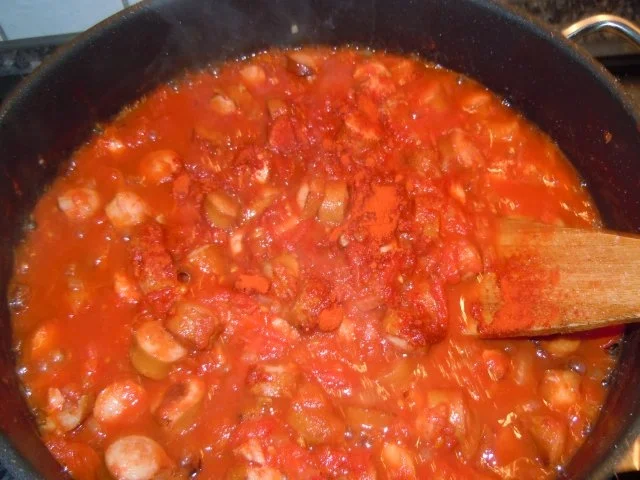 Rezept: Currywurst- Gulasch Bild Nr. 7 Currywurst- Gulasch - Rezept - Bild Nr. 7