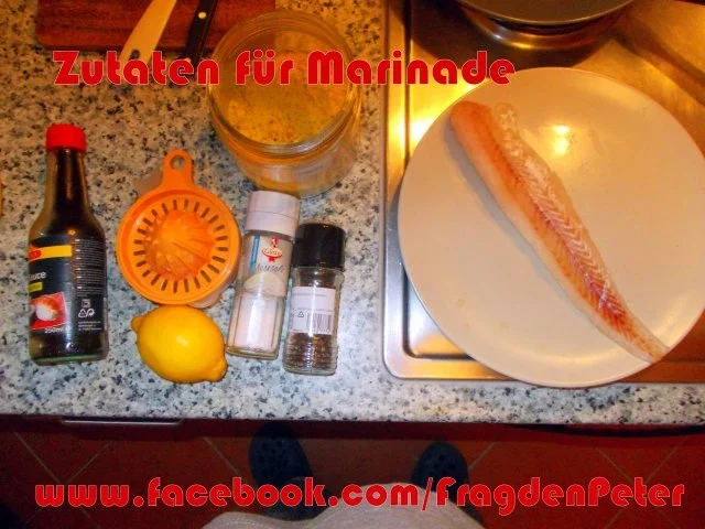 Rezept: Säuerliche Seelachs-Stücke in Bierteig mit Karotten-Soße Bild Nr. 2 Säuerliche Seelachs-Stücke in Bierteig mit Karotten-Soße - Rezept - Bild Nr. 2