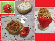 Rezept: Scharfe Backkartoffeln mit Habanero-Topping Scharfe Backkartoffeln mit Habanero-Topping - Rezept