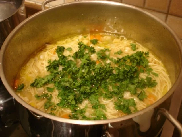 Böhmische Hühnersuppe - Rezept - Bild Nr. 9