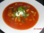 Fisch-Tomaten-Suppe - Rezept