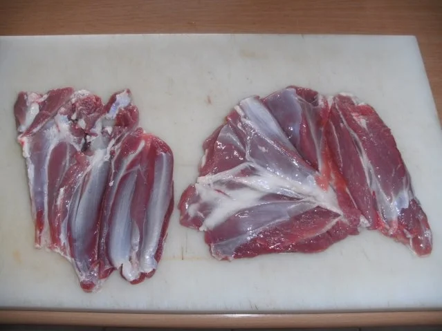 Rezept: Fleisch: Lammhaxe gefüllt Bild Nr. 3 Fleisch: Lammhaxe gefüllt - Rezept - Bild Nr. 3