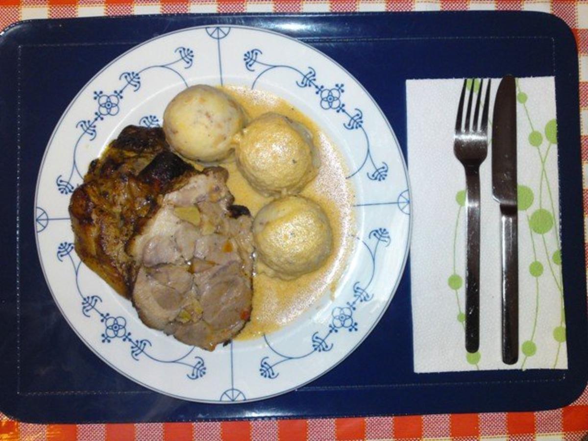 Bilder für Schweinebraten Gespickt - Rezept