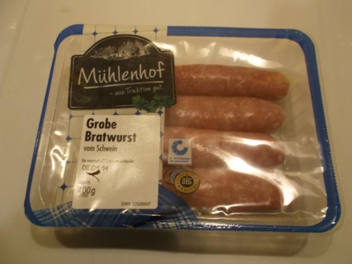 Fleisch: Gefüllte Fächerkartoffeln mit Bratwürstchen aus dem Ofen - Rezept - Bild Nr. 3