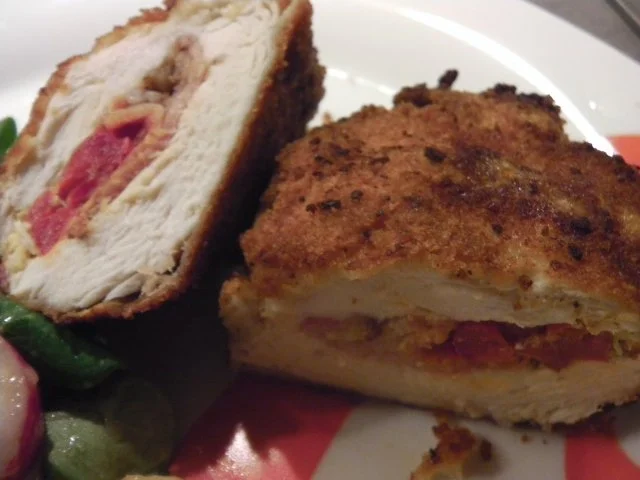 Stubengeheimnis vom Huhn mit Wiener Erdäpfel-Vogerlsalat - Rezept - Bild Nr. 5