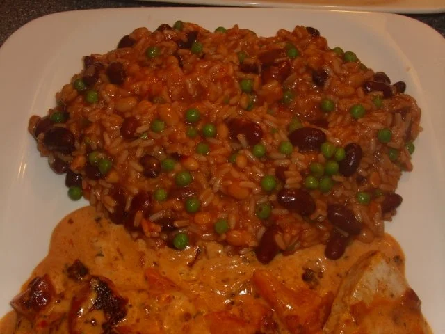 Rezept: Reis mit Bohnen Bild Nr. 3 Reis mit Bohnen - Rezept - Bild Nr. 3