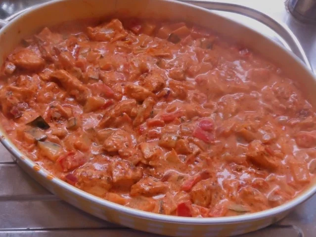 Aufläufe/Gratins: Würziger Gyros-Hähnchen-Auflauf mit Fetakäse - Rezept - Bild Nr. 11