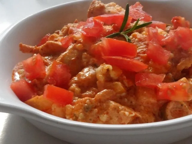 Aufläufe/Gratins: Würziger Gyros-Hähnchen-Auflauf mit Fetakäse - Rezept - Bild Nr. 14