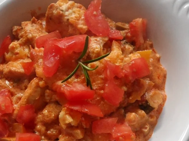 Aufläufe/Gratins: Würziger Gyros-Hähnchen-Auflauf mit Fetakäse - Rezept - Bild Nr. 15