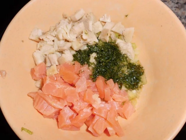 Cocktail aus Räucherlach und Forelle>> - Rezept - Bild Nr. 6