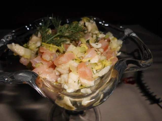 Cocktail aus Räucherlach und Forelle>> - Rezept - Bild Nr. 7