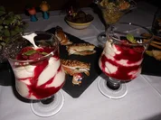 Himbeeren in Sektcreme>> - Rezept