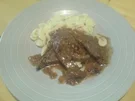 Geröstete Schweinsleber mit Orecchiette - Rezept