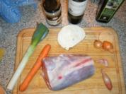 Kalbshaxe mit Selleriestampf - Rezept