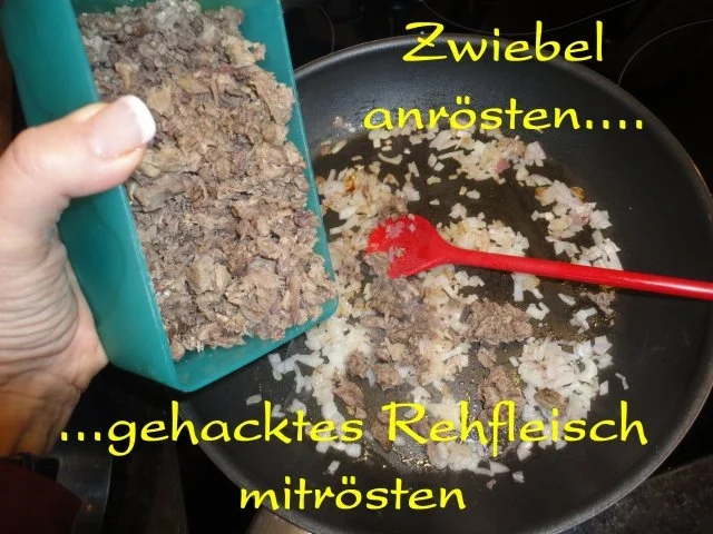 Nudel Tascherl mit Rehfülle - Rezept - Bild Nr. 5