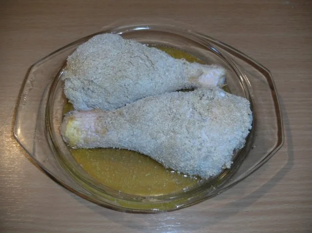 Rezept: Fleisch: Backhendl aus dem Rohr Bild Nr. 3 Fleisch: Backhendl aus dem Rohr - Rezept - Bild Nr. 3