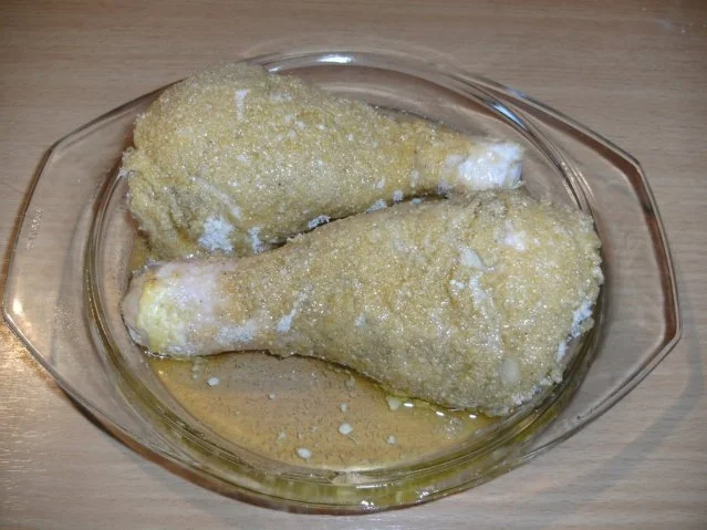 Rezept: Fleisch: Backhendl aus dem Rohr Bild Nr. 4 Fleisch: Backhendl aus dem Rohr - Rezept - Bild Nr. 4