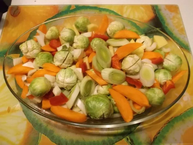 Vegetarisch: Wasabi-Ofengemüse - Rezept - Bild Nr. 4