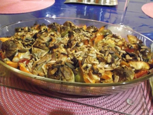 Vegetarisch: Wasabi-Ofengemüse - Rezept