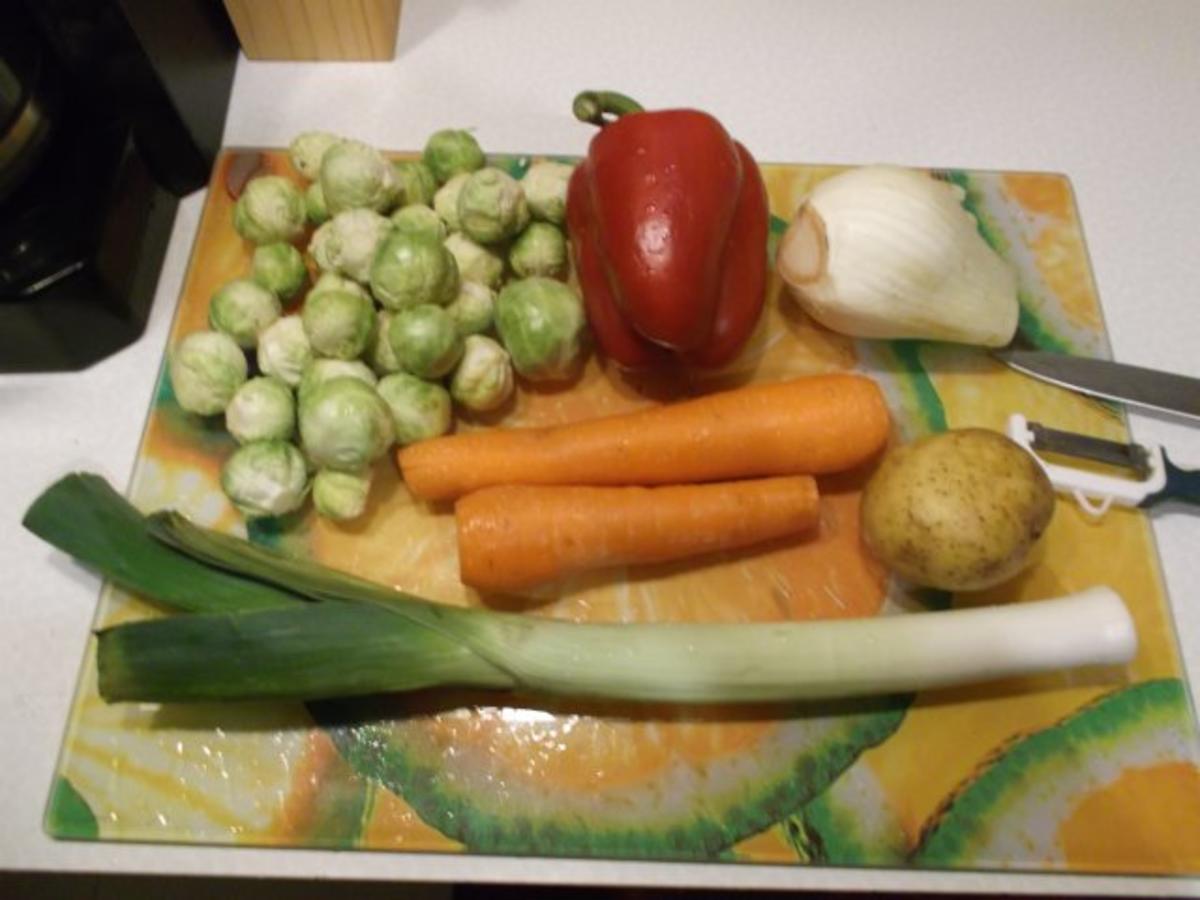Vegetarisch: Wasabi-Ofengemüse - Rezept - Bild Nr. 2