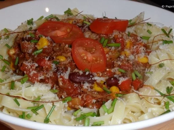 Pasta ... Mexicolognese - Rezept - Bild Nr. 2