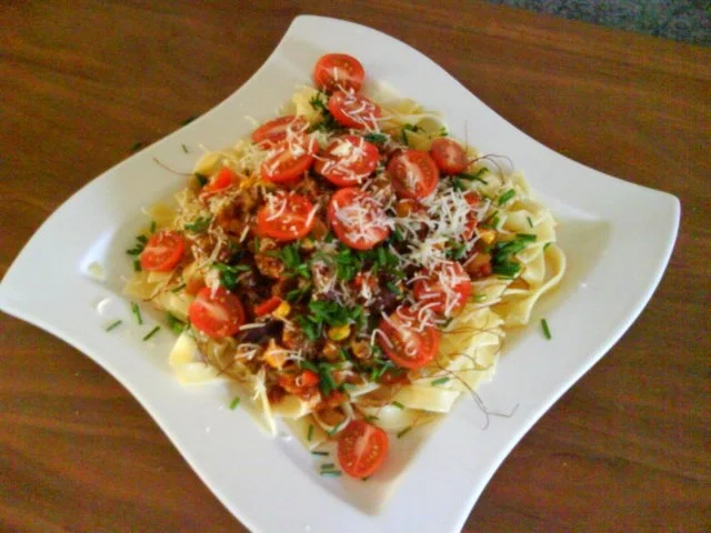 Pasta ... Mexicolognese - Rezept