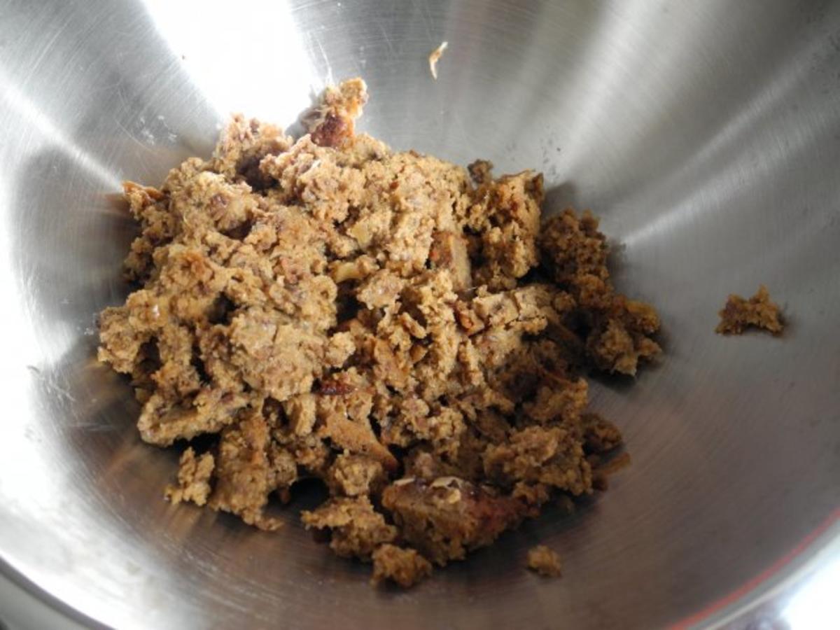 Vegan : vegane Hack - Reis - Mischung gefüllt in Paprikahälften - Rezept - Bild Nr. 4