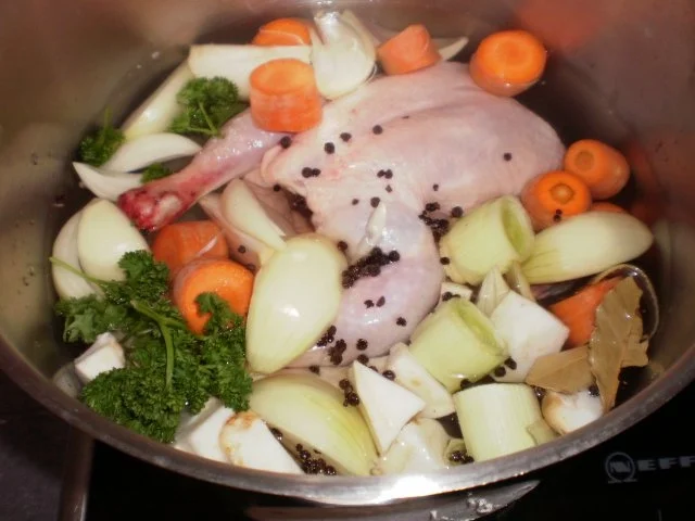 Rezept: Hühnerfrikassée Bild Nr. 4 Hühnerfrikassée - Rezept - Bild Nr. 4