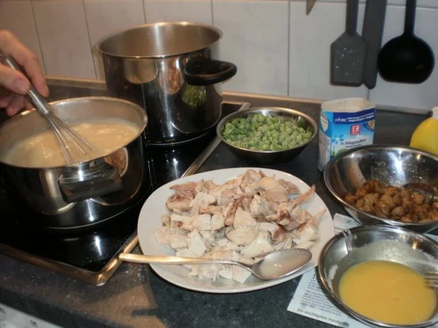 Rezept: Hühnerfrikassée Bild Nr. 6 Hühnerfrikassée - Rezept - Bild Nr. 6