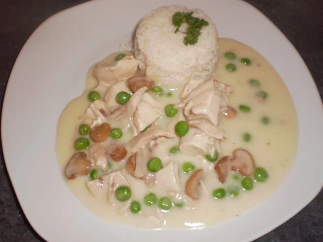 Rezept: Hühnerfrikassée Hühnerfrikassée - Rezept