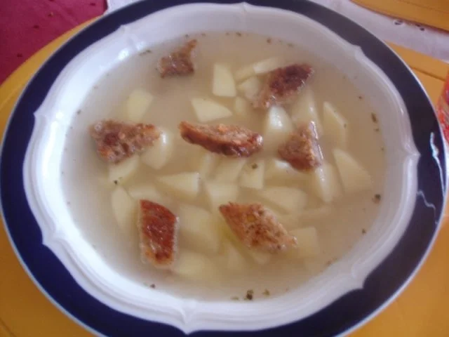 Knoblauchsuppe - Rezept