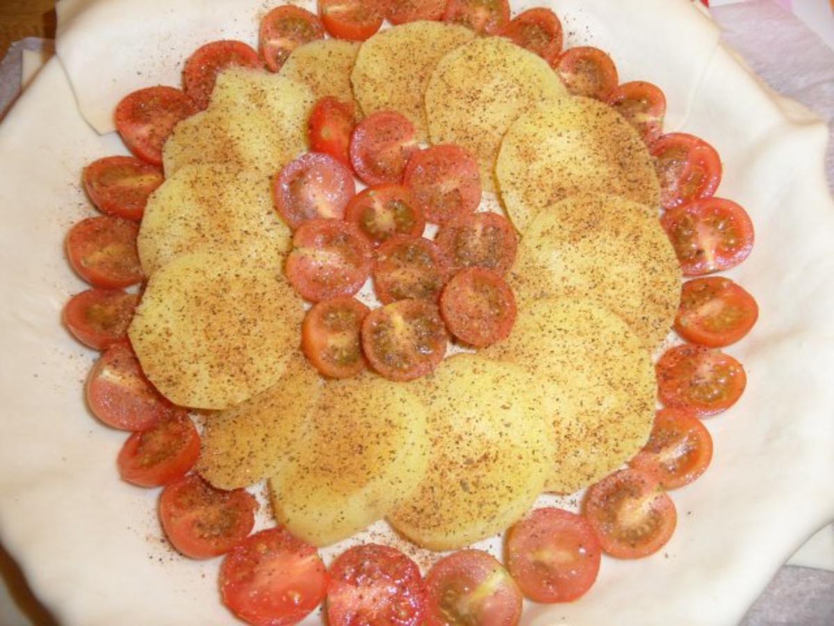 Kartoffel-Tomaten-Tarte - Rezept - Bild Nr. 3