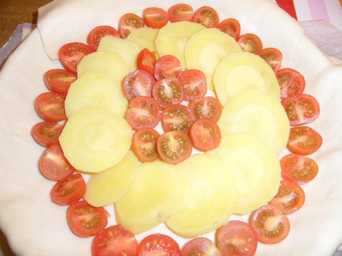 Kartoffel-Tomaten-Tarte - Rezept - Bild Nr. 2
