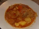 Weißkohleintopf mit Suppenfleisch - Rezept