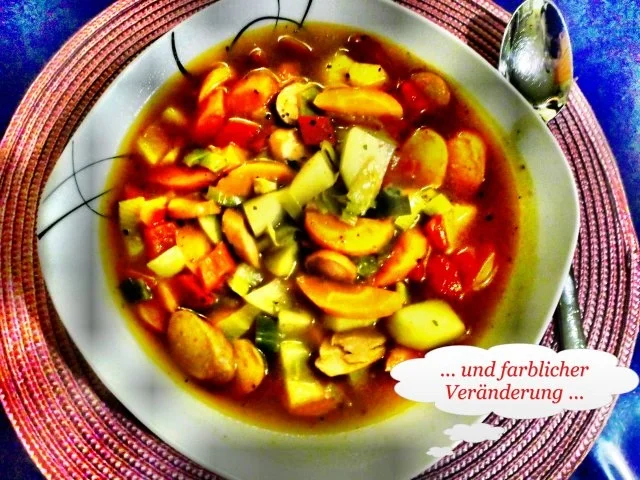 Eintopf: Bunter Würstcheneintopf - Rezept - Bild Nr. 10