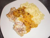 Rezept: Kabeljaufilet in Orangens-Sherry-Sauce Kabeljaufilet in Orangens-Sherry-Sauce - Rezept