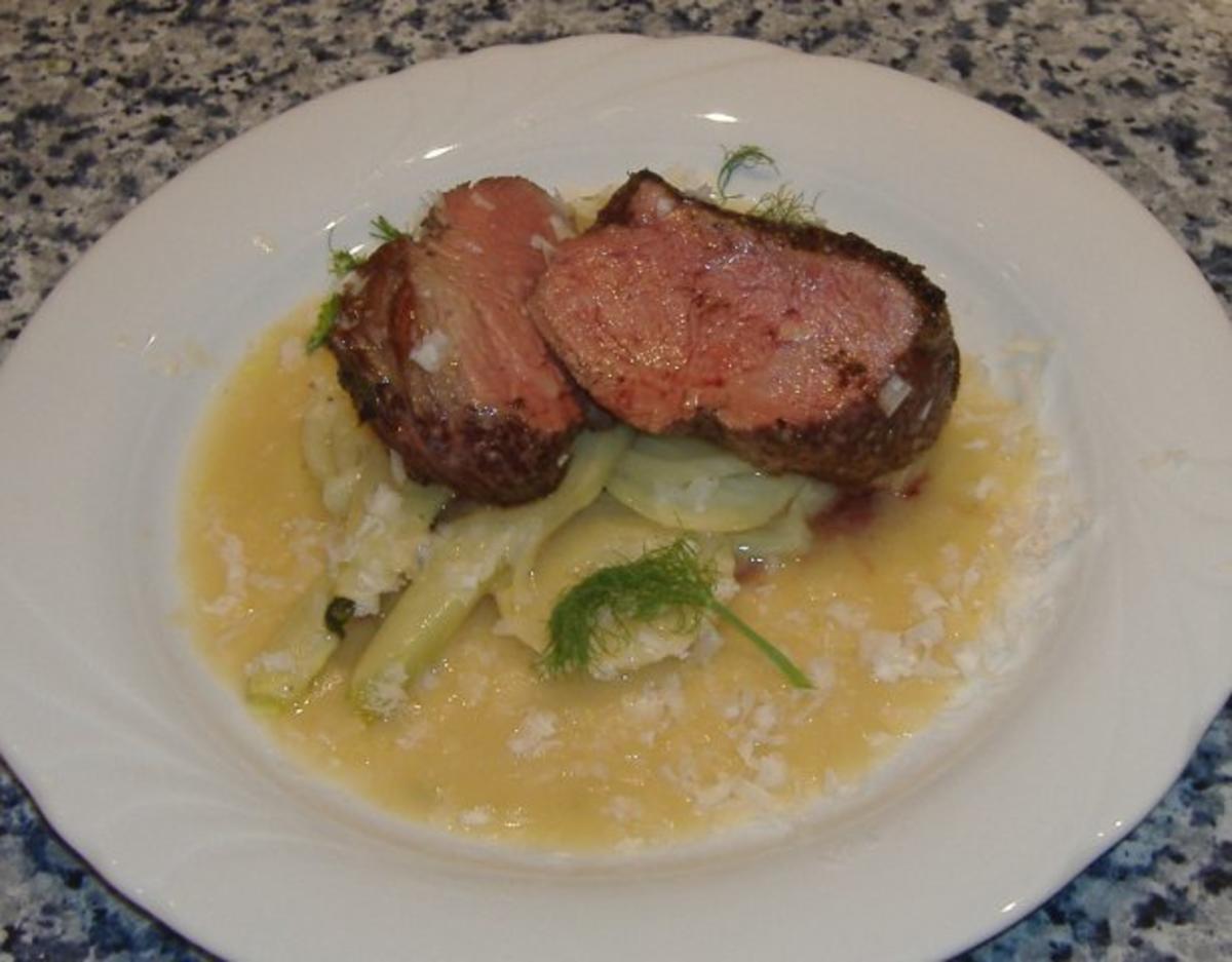 Fenchelgemüse in Sahne,dazu ein Rinderfilet - Rezept - Bild Nr. 5