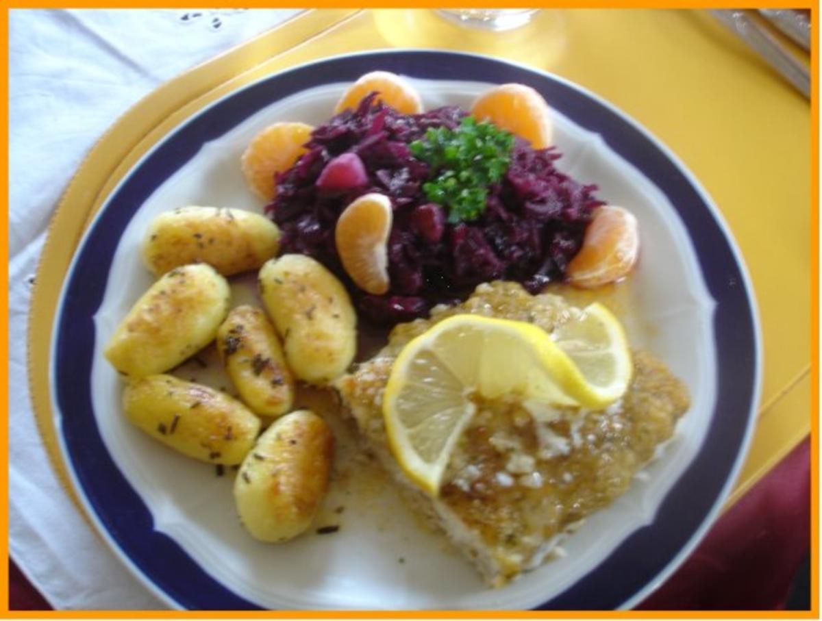 Schlemmer-Filet mit Gourmet-Rotkohl und Rosmarin-Kartoffeln - Rezept - Bild Nr. 9